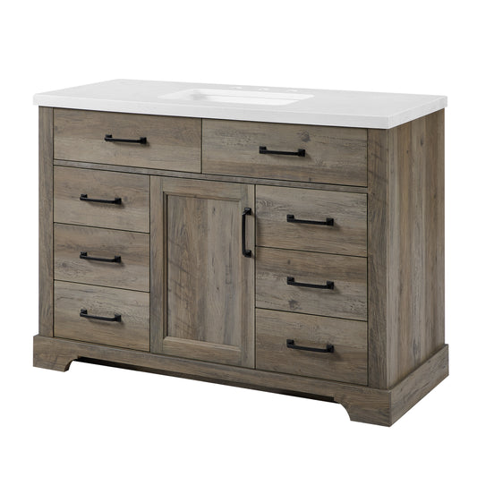 Mia 48" Single-Sink Bathroom Vanity Set