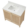 Juego de tocador de baño Oberman de 30" con un solo lavabo