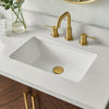 Chevron 60" Medium Brown Double-Sink Bathroom Vanity Set