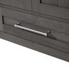 Juego de tocador de baño con lavabo doble Daisy de 60"