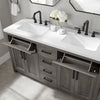 Ensemble de meuble-lavabo à double vasque Ella de 60 po