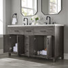 Ensemble de meuble-lavabo à double vasque Ella de 60 po