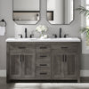 Ensemble de meuble-lavabo à double vasque Ella de 60 po