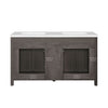 Ensemble de meuble-lavabo à double vasque Ella de 60 po