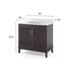 Oberman 36" Single-Sink Bathroom Vanity Set