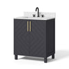 Roundstone 30" Single-Sink Bathroom Vanity Set