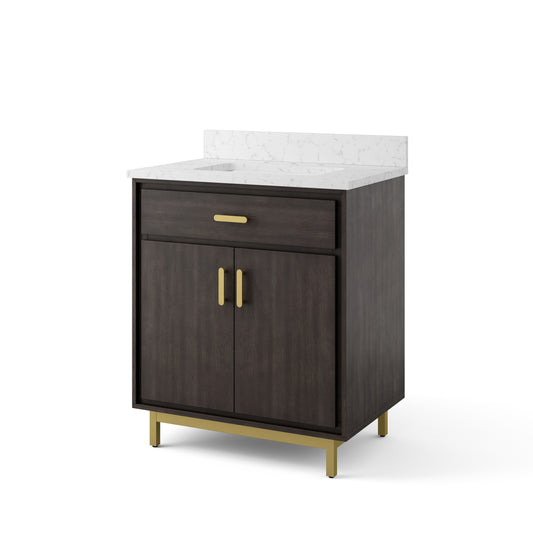 Fletcher 30" Single-Sink Bathroom Vanity Set