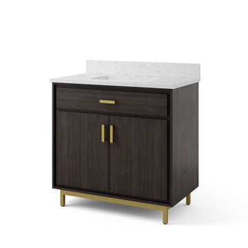 Fletcher 36" Single-Sink Bathroom Vanity Set