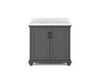 Ellamar 36" Single-Sink Bathroom Vanity Set